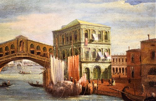 Venezia, Canal Grande e Ponte di Rialto.